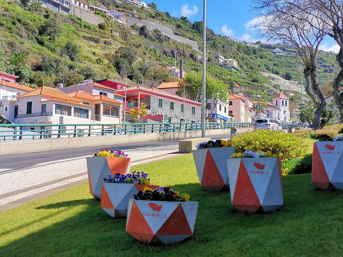 Charming Studios In Calheta Beach - Villa Esmeralda Dış mekan fotoğraf