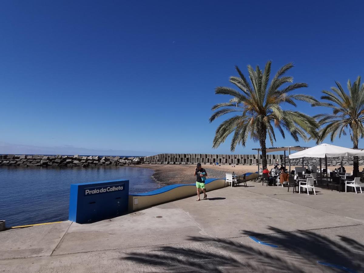 Charming Studios In Calheta Beach - Villa Esmeralda Dış mekan fotoğraf